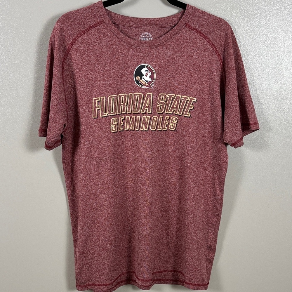 Rivalry Threads Men's Maroon Florida State Seminoles Tee